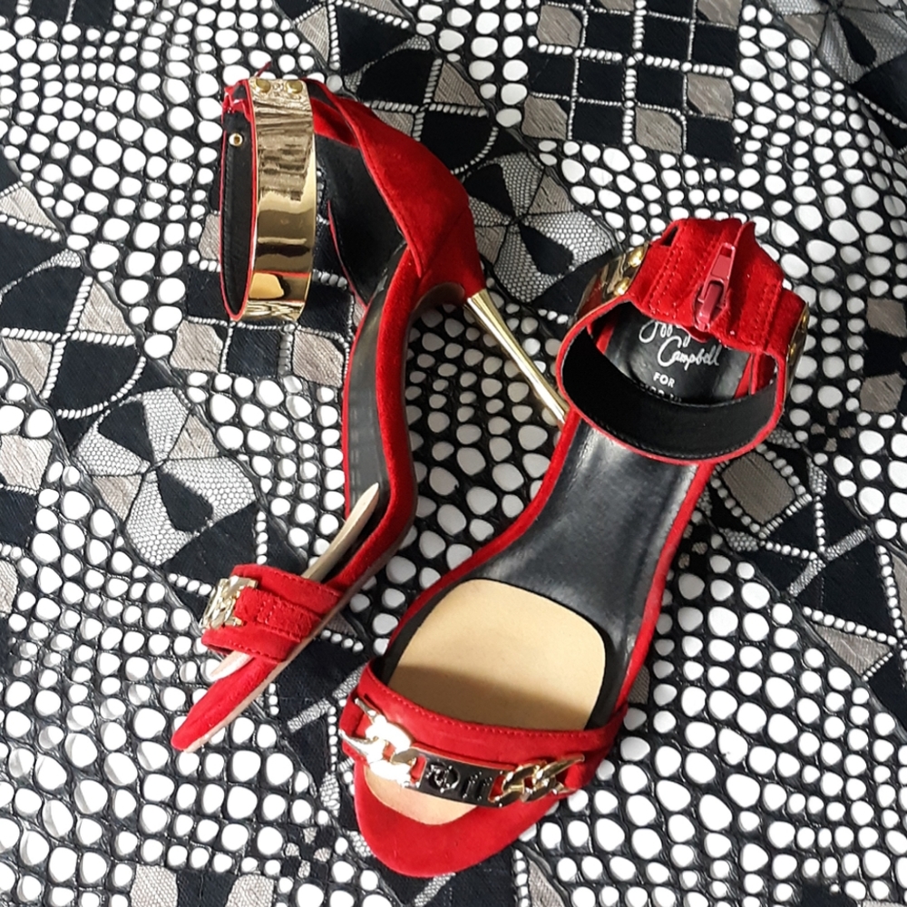 Jeffrey Campbell's Red Velvet Divorce Heels